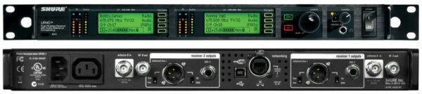 Recepteur Double UHF-R Shure UR4