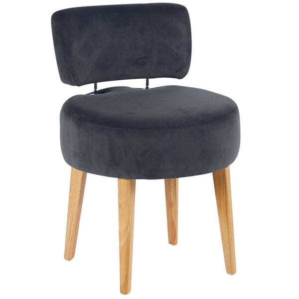 Fauteuil boule gris