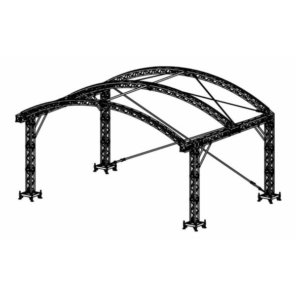 Scène Prolyte Arc Roof 8x6m